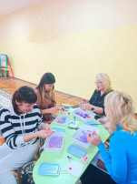 Рисование в технике Эбру Рисование в технике Эбру.